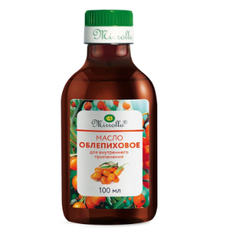 МАСЛО ОБЛЕПИХОВОЕ ПИЩЕВОЕ МИРРОЛЛА 100МЛ в Екатеринбурге