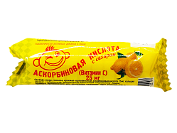 АСКОРБИНОВАЯ К-ТА БАД ТАБ. КРУТКА С САХ. ЛИМОН №10 АОМ в Ижевске