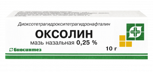 ОКСОЛИНОВАЯ МАЗЬ 0,25% 10Г БСЗ в Сыктывкаре