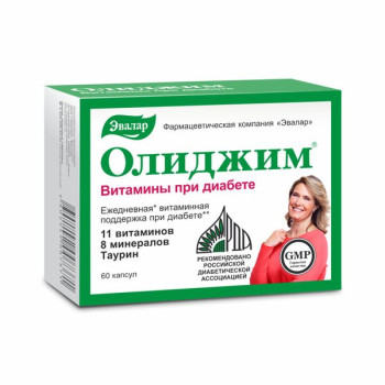 ОЛИДЖИМ КАПС. ПРИ ДИАБЕТЕ №60 БАД в Салехарде