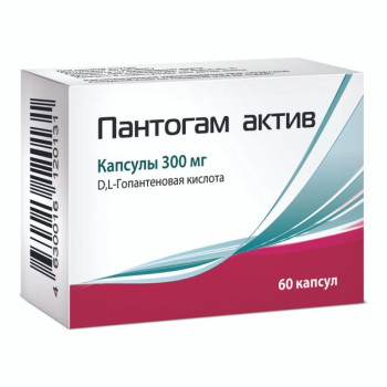 ПАНТОГАМ АКТИВ КАПС. 300МГ №60 в Петрозаводске