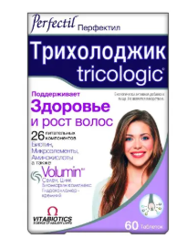 ПЕРФЕКТИЛ ТРИХОЛОДЖИК ТАБ. №60 БАД в Ярославле