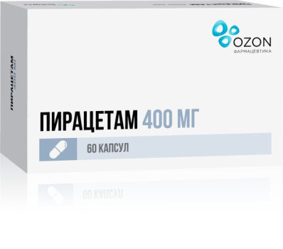 ПИРАЦЕТАМ КАПС. 400МГ №60 ОЗН в Перми