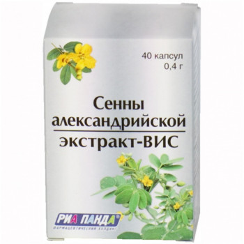 СЕННЫ АЛЕКСАНДРИЙСКОЙ ЭКСТРАКТ-ВИС КАПС. 400МГ №40 БАД в Пензе