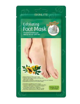 СКИНЛАЙТ МАСКА ДЛЯ НОГ НОСКИ ОТШЕЛУШИВАЮЩИЕ Р.40-45 в Томске