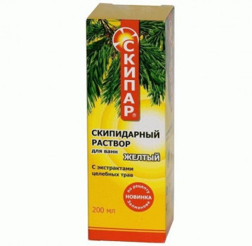 СКИПАР Р-Р ДЛЯ ВАНН ЖЕЛТЫЙ СКИПИДАРНЫЙ 200МЛ в Челябинске