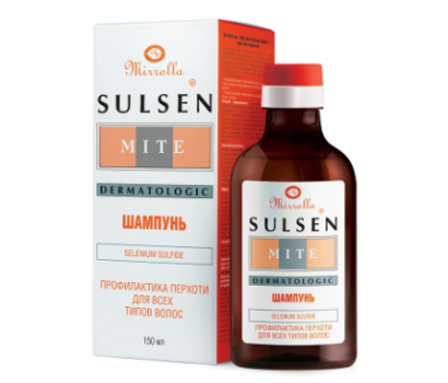СУЛЬСЕН МИТЕ ШАМПУНЬ П/ПЕРХОТИ  МИРРОЛЛА 150МЛ в Ярославле