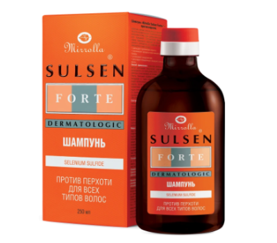 СУЛЬСЕН ФОРТЕ ШАМПУНЬ П/ПЕРХОТИ МИРРОЛЛА 250МЛ в Твери