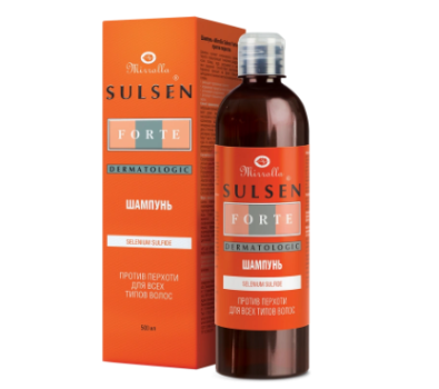 СУЛЬСЕН ФОРТЕ ШАМПУНЬ П/ПЕРХОТИ МИРРОЛЛА 500МЛ в Тюмени