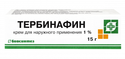 ТЕРБИНАФИН КРЕМ 1% 15Г БСЗ в Екатеринбурге