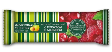 ФРУТИЛАД БАТОНЧИК КЛЮКВА-МАЛИНА 30Г в Салехарде