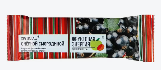 ФРУТИЛАД БАТОНЧИК ЧЕРНАЯ СМОРОДИНА 30Г в Москве