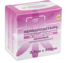 ПЛАСТЫРЬ ШЕЛК ШЕЛК. 2.5Х500СМ в Тюмени