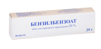 БЕНЗИЛБЕНЗОАТА МАЗЬ 20% 25Г ТУФ в Иваново