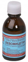 ЛЕВОМИЦЕТИН Р-Р НАРУЖН. СПИРТ. 0.25% 25МЛ КФБ в Брянске