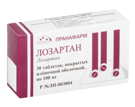 ЛОЗАРТАН ТАБ. П.П.О. 100МГ №30 ПРН в Нижнем Новгороде