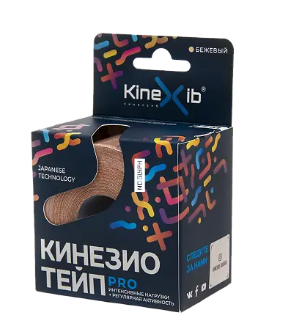 БИНТ КИНЕЗИО ТЕЙП PRO 5СМХ5М БЕЖЕВЫЙ в Саратове