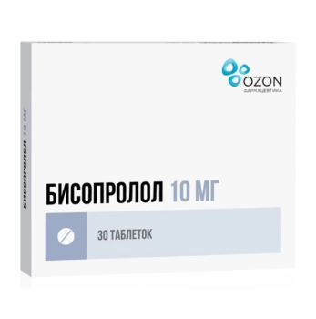 БИСОПРОЛОЛ ТАБ. П.П.О. 10МГ №30 ОЗН в Омске