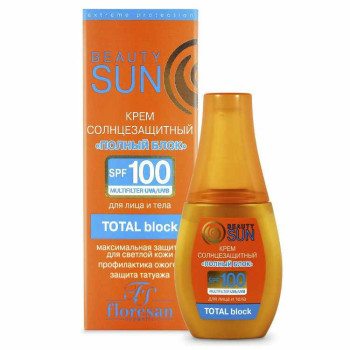 ФЛОРЕСАН БЬЮТИ САН КРЕМ СОЛНЦЕЗАЩИТНЫЙ ПОЛНЫЙ БЛОК SPF100 75МЛ в Кирова