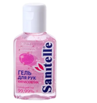 САНИТЕЛЬ ГЕЛЬ ДЛЯ РУК АНТИСЕПТИЧЕСКИЙ ВИТ Е И МАСЛО МАКАДАМИИ 50МЛ в Краснодаре