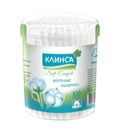 ВАТНЫЕ ПАЛОЧКИ КЛИНСА №100 в Санкт-Петербурге