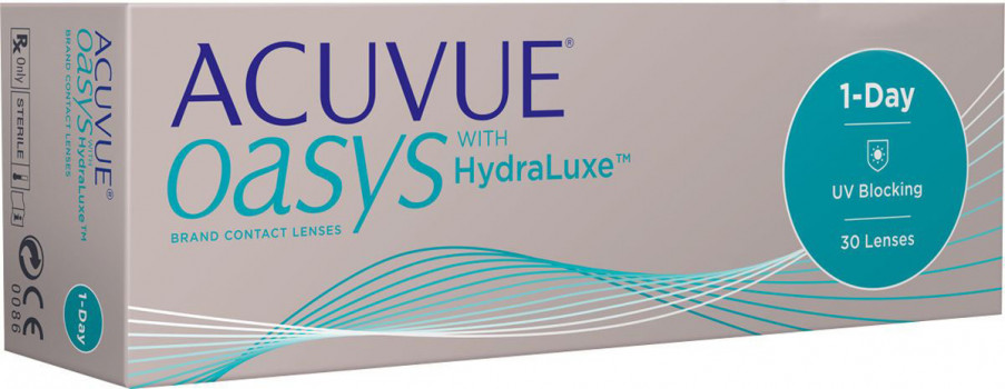 ACUVUE OASYS 1-DAY WITH HYDRALUXE КОНТАКТНЫЕ ЛИНЗЫ (-6,00 /8,5/14,2) №30 в Санкт-Петербурге