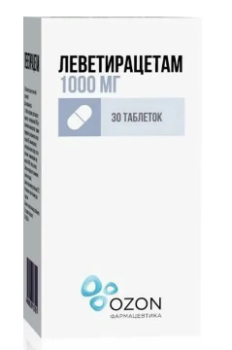 ЛЕВЕТИРАЦЕТАМ ТАБ. П.П.О. 1000МГ №30 ОЗН в Санкт-Петербурге