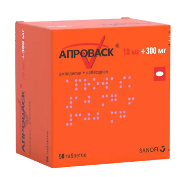 АПРОВАСК ТАБ. П.П.О. 10МГ+300МГ №56 в Калуге