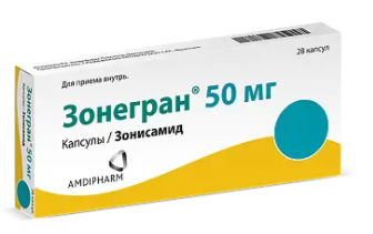 ЗОНЕГРАН КАПС. 50МГ №28 в Ростове-на-Дону