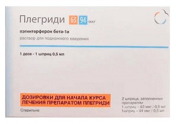 ПЛЕГРИДИ Р-Р ДЛЯ П/К ВВЕД.63МКГ/0.5МЛ+94МКГ/0.5МЛ ШПРИЦ-РУЧКА 0.5МЛ в Москве