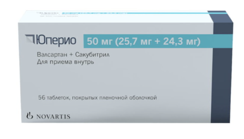 ЮПЕРИО ТАБ. П.П.О. 25.7МГ+24.3МГ №56 в Тюмени