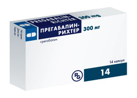 ПРЕГАБАЛИН-РИХТЕР КАПС. 300МГ №14 в Перми