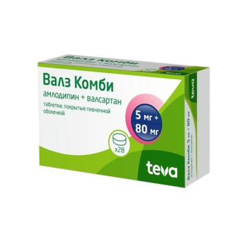 ВАЛЗ КОМБИ ТАБ. П.П.О. 80МГ+5МГ №28 в Твери