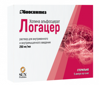 ЛОГАЦЕР Р-Р В/В И В/М 250МГ/МЛ 4МЛ №10 в Екатеринбурге