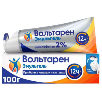ВОЛЬТАРЕН ЭМУЛЬГЕЛЬ 2% 100Г в Воронеже