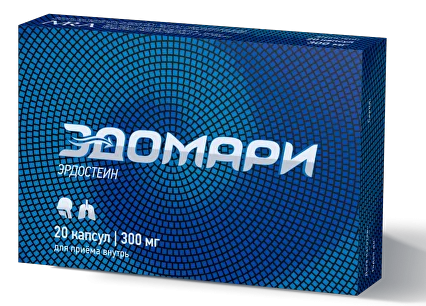 ЭДОМАРИ КАПС. 300МГ №20 в Екатеринбурге