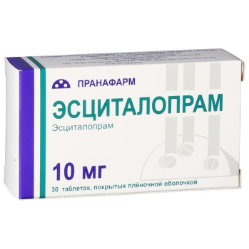 ЭСЦИТАЛОПРАМ ТАБ. П.П.О. 10МГ №30 в Краснодаре
