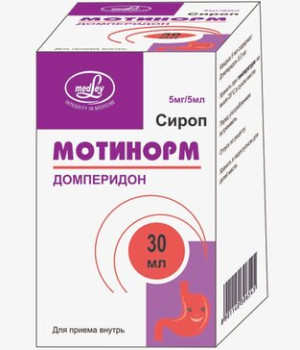 МОТИНОРМ СИРОП 5МГ/5МЛ 30МЛ в 