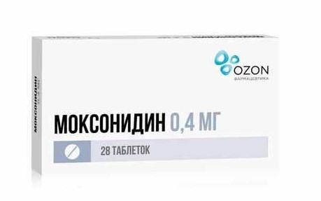 МОКСОНИДИН ТАБ. П.П.О. 0.4МГ №28 ОЗН в Волгограде