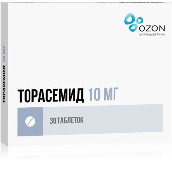 ТОРАСЕМИД ТАБ. 10МГ №30 ОЗН в Воронеже