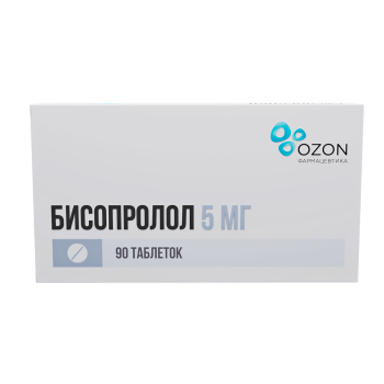 БИСОПРОЛОЛ ТАБ. П.П.О. 5МГ №90 ОЗН в Санкт-Петербурге
