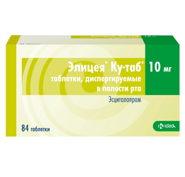 ЭЛИЦЕЯ КУ-ТАБ ТАБ.ДИСПЕРГ. 10МГ №84 в Пензе