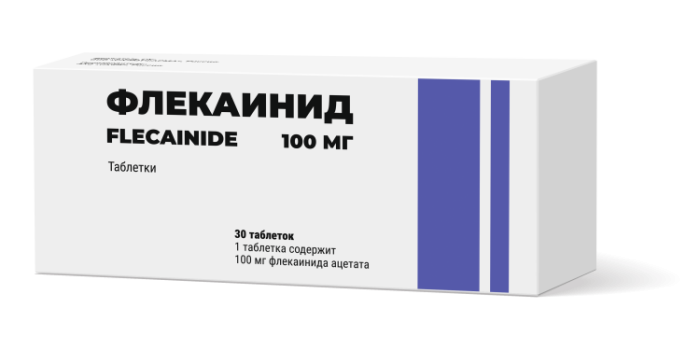ФЛЕКАИНИД ТАБ. 100МГ №30 в Санкт-Петербурге