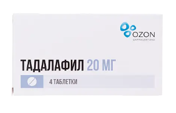 ТАДАЛАФИЛ ТАБ. П.П.О 20МГ №4 ОЗН в Сыктывкаре