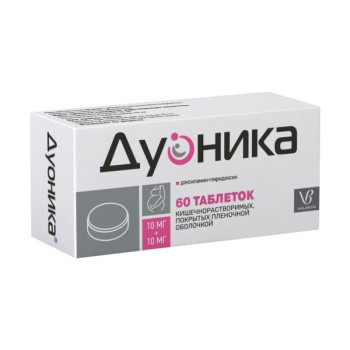 ДУОНИКА ТАБ. П.П.О. 10МГ+10МГ №60 в Кемерово