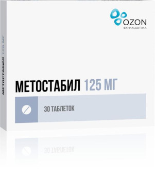 МЕТОСТАБИЛ ТАБ 125МГ №30 в Майкопе