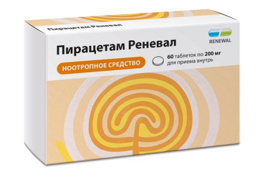 ПИРАЦЕТАМ ТАБ. 200МГ №60 ОБН в Ростове-на-Дону