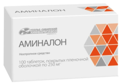 АМИНАЛОН ТАБ. П.О 250МГ №100 УСФ в Саратове