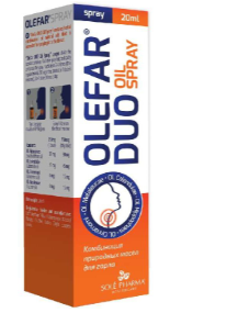 ОЛЕФАР ДУО СПРЕЙ МАСЛЯНЫЙ ДЛЯ ГОРЛА 20МЛ БАД в Саратове