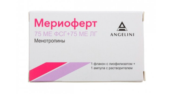 МЕРИОФЕРТ ЛИОФ ДЛЯ ПРИГ Р-РА ДЛЯ ИНФ 75МЕ ФСГ+75МЕ ЛГ №1 С Р-ЛЕМ в Екатеринбурге